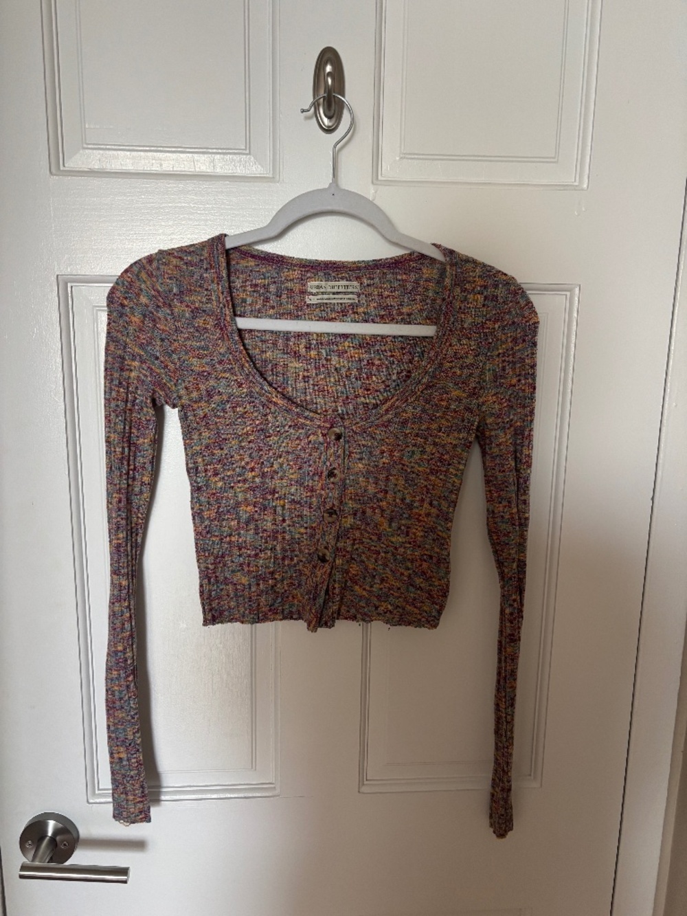 urban outfitters multicolored long sleeve top
